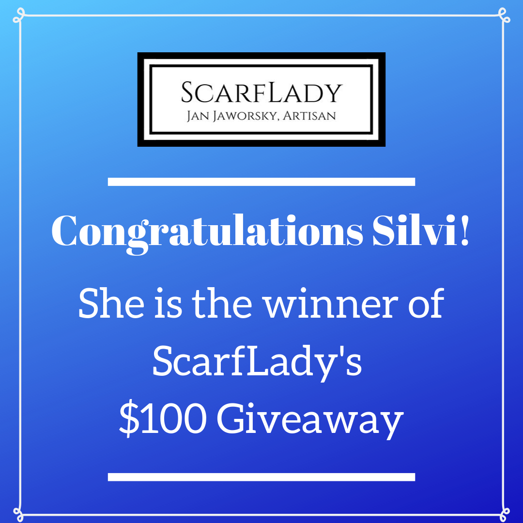 
          
            $100 ScarfLady Giveaway Promotion
          
        