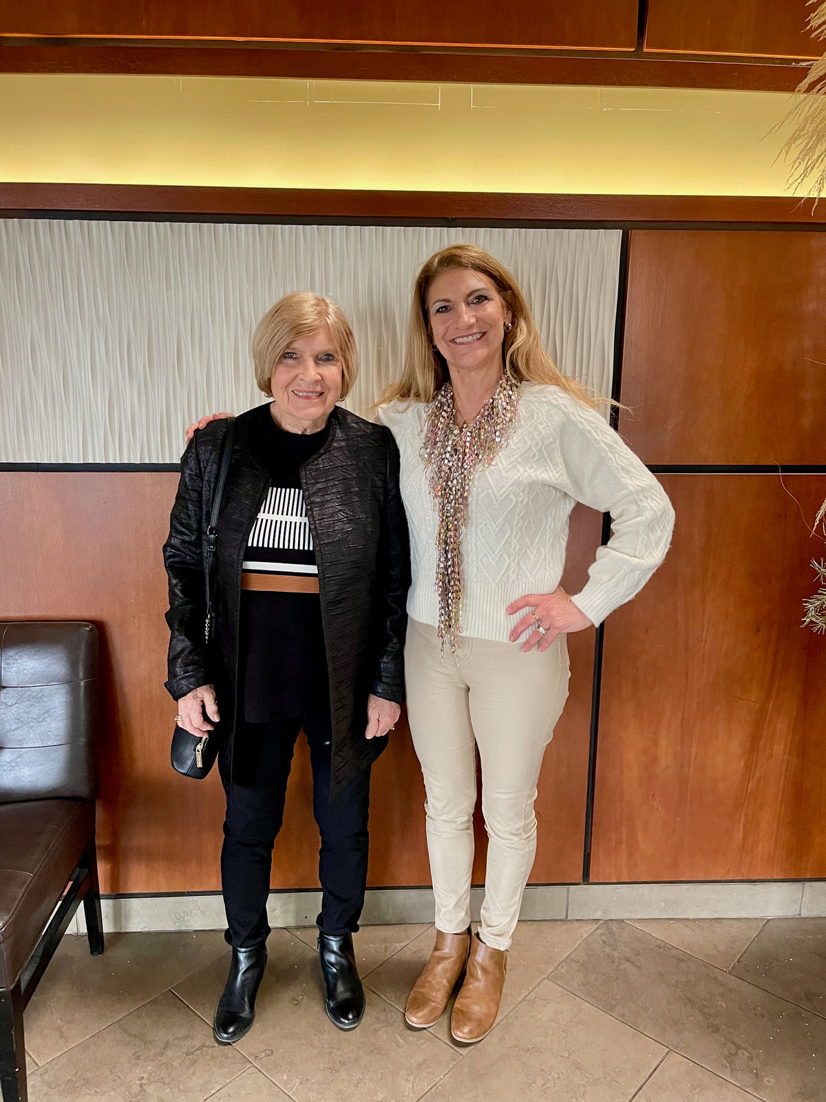 Pink Rose Tan Scarf Statement Necklace Scarf