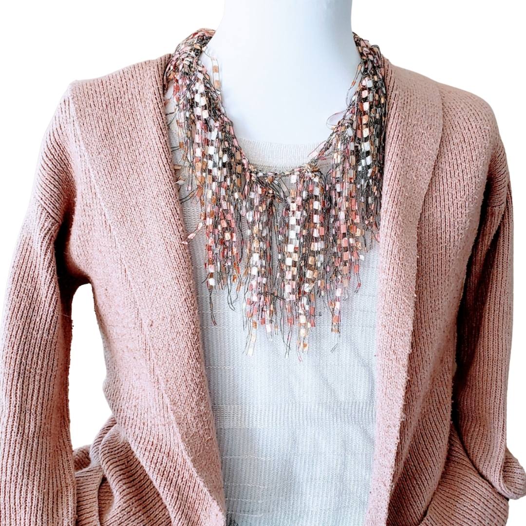 The Jennifer Thick Scarf Necklace main image 1