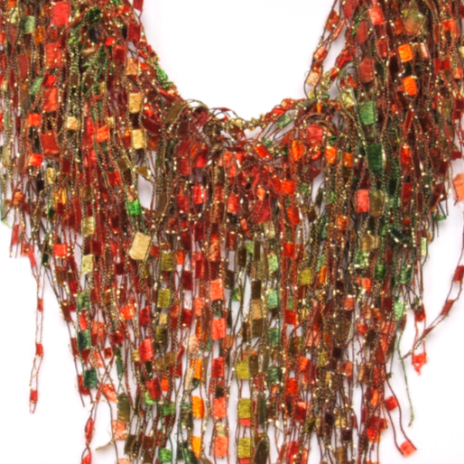 bohemian scarf necklace